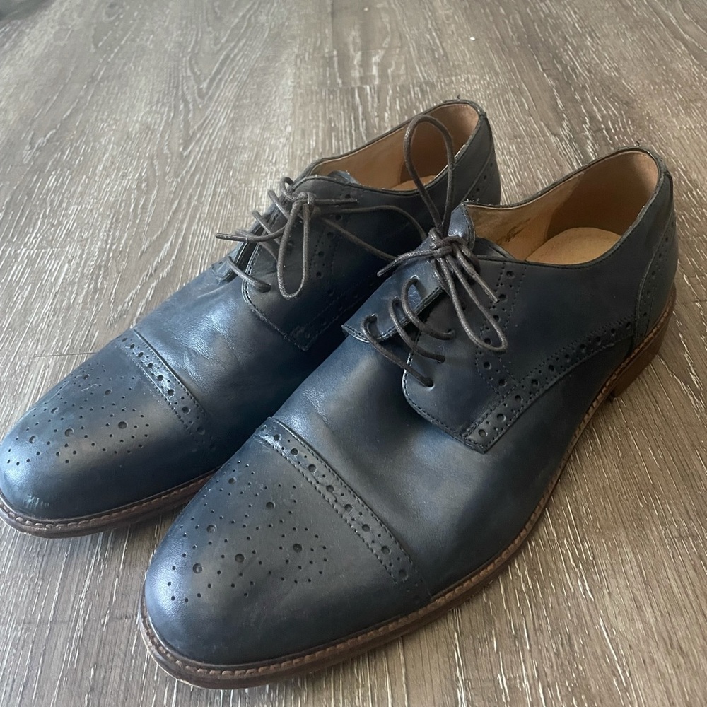 Joseph Abboud size 12 Blue Dress Shoes